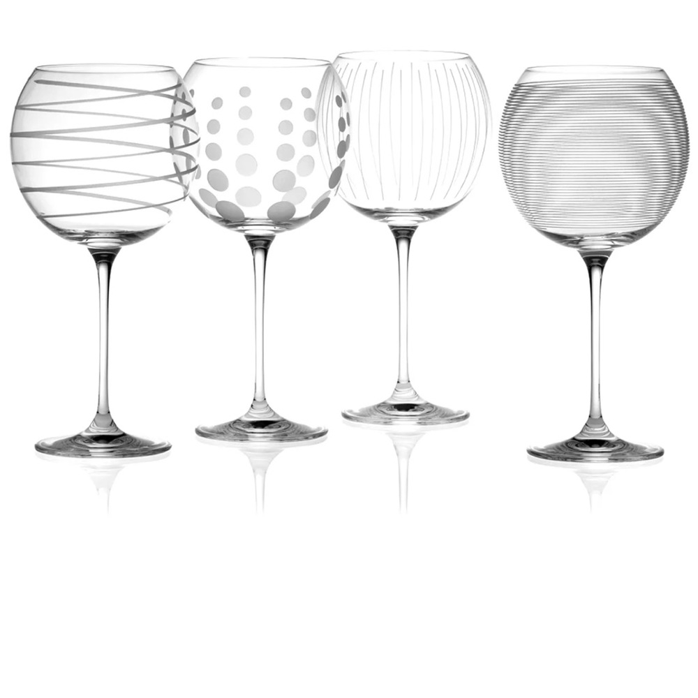 Mikasa Clear Cheers wine glasses